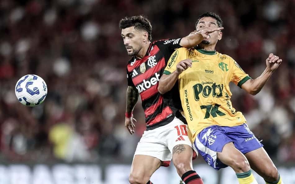 Arrascaeta em Flamengo x Mirassol (Foto: Gilvan de Souza / Flamengo)