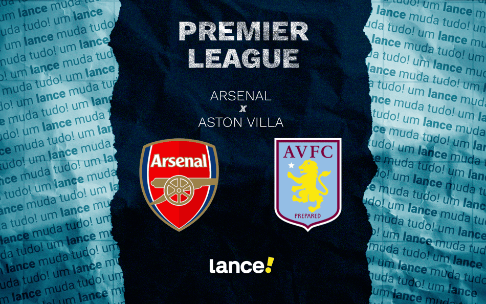 Arsenal x Aston Villa: onde assistir ao vivo e prováveis escalações ao jogo pela Premier League