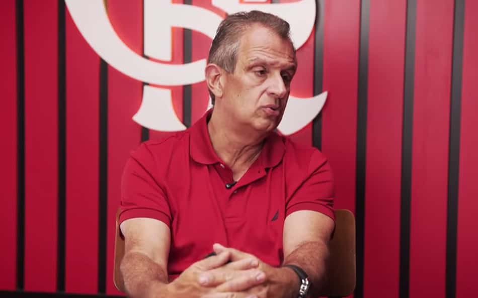 Luiz Eduardo Baptista (BAP) é o presidente do Flamengo (Foto: Reprodução/Flamengo TV)