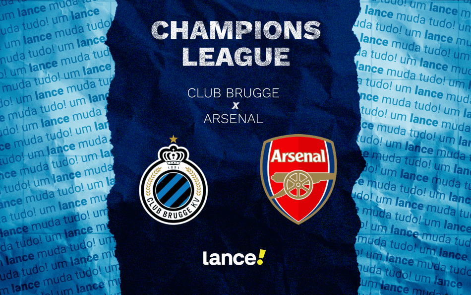 Club Brugge x Arsenal: onde assistir ao vivo e prováveis escalações ao jogo pela Champions League