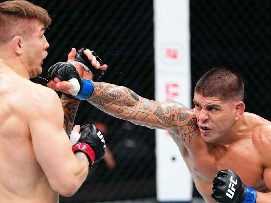 Brunno Ferreira venceu Marvin Vettori no UFC 323 (Foto: Reprodução/UFC)