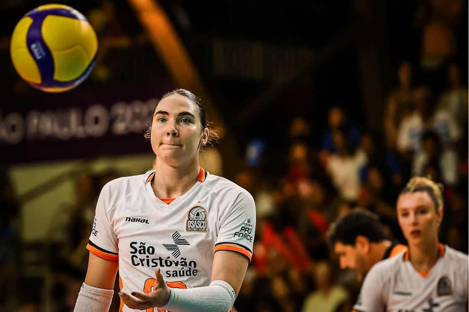 Caitie Baird liderou pontuação do Osasco contra o Zhetysu