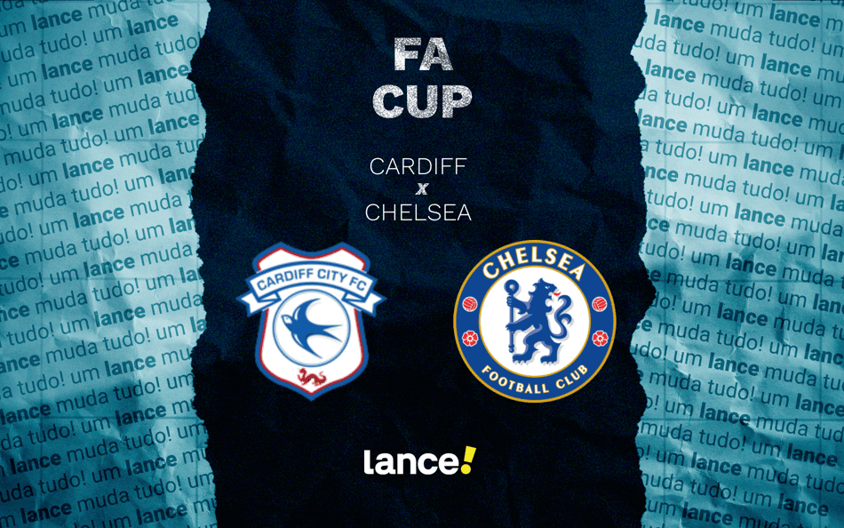 Cardiff x Chelsea: onde assistir pela Copa da Liga Inglesa (Foto: Arte/Lance!)