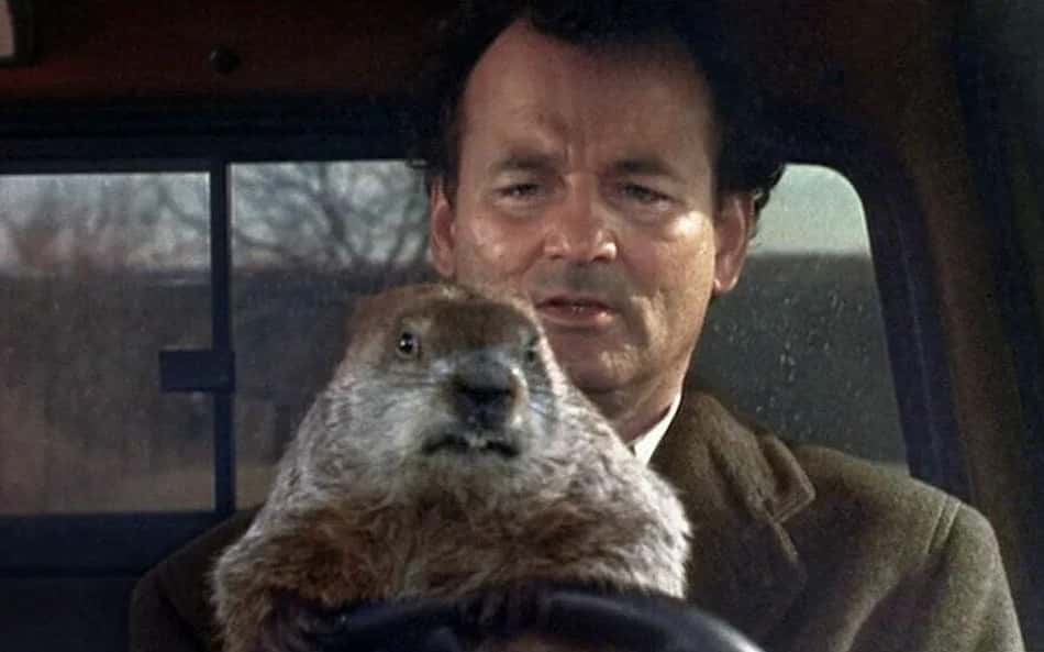 Bill Murray em Feitiço do Tempo