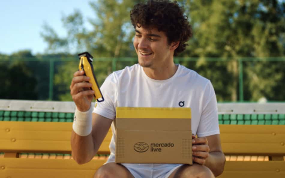 João Fonseca passou a ser patrocinado pelo Mercado Livre