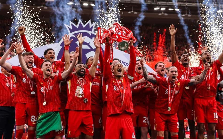 Retrospectiva Lance!: veja como foi o 2025 do Liverpool, campeão da Premier League