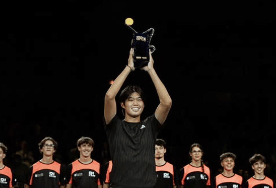 O americano Learner Tien foi campeão em Metz (Reprodução)