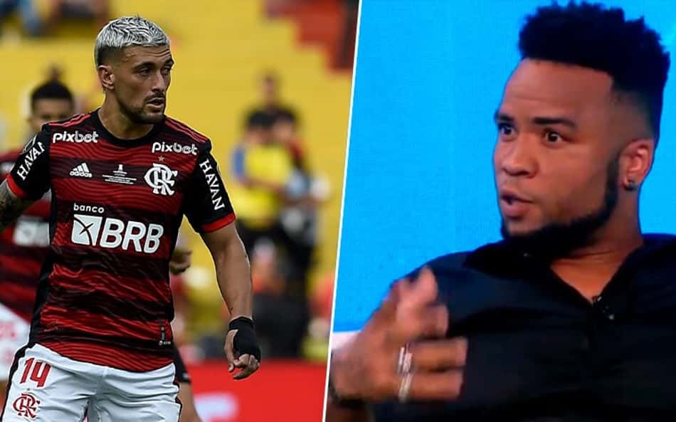 Carlos Alberto encerra polêmica com Arrascaeta, do Flamengo: 'Parar com o mimimi'