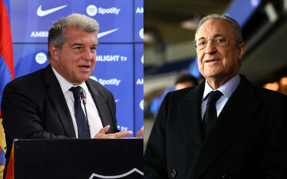 joan laporta florentino pérez real madrid barcelona