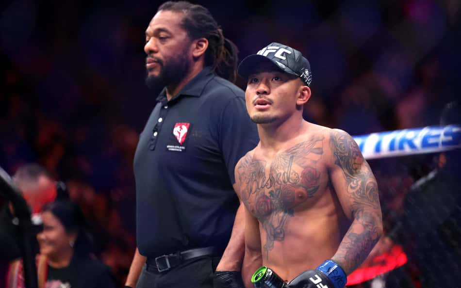 Joshua Van conquistou o cinturão peso-mosca após lesão de Alexandre Pantoja. (Foto: Ian Maule/Getty Images/AFP)