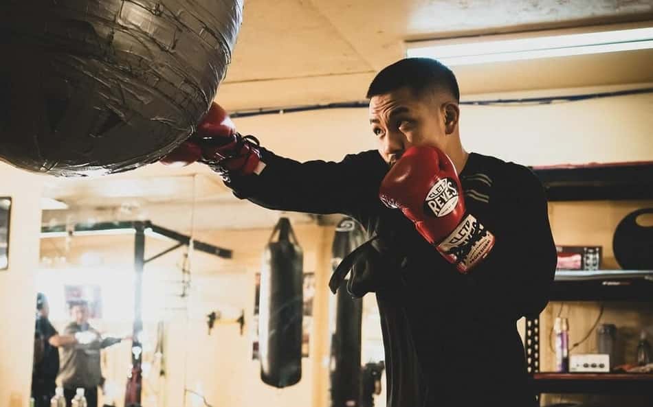 Joshua Van em treinos antes de luta do UFC (Foto: Reprodução/Instagram/Joshua Van)