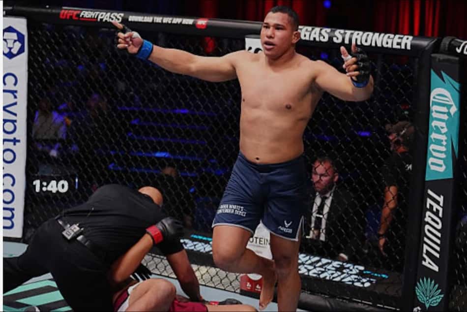 Promessa do Brasil, Levi Rodrigues em luta no Dana White's Contender Series, antes do UFC