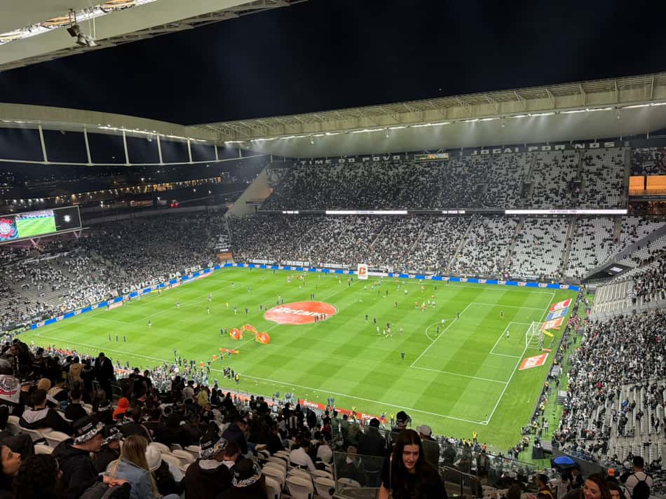 Neo Química Arena recebe jogo de ida da final da Copa do Brasil entre Corinthians e Vasco (Foto: Pedro Cobalea / Lance)