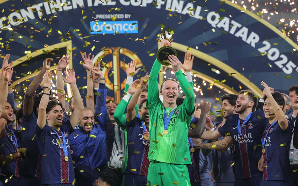 PSG conquista o título do Mundial (Foto: Karim Jaafar / AFP)