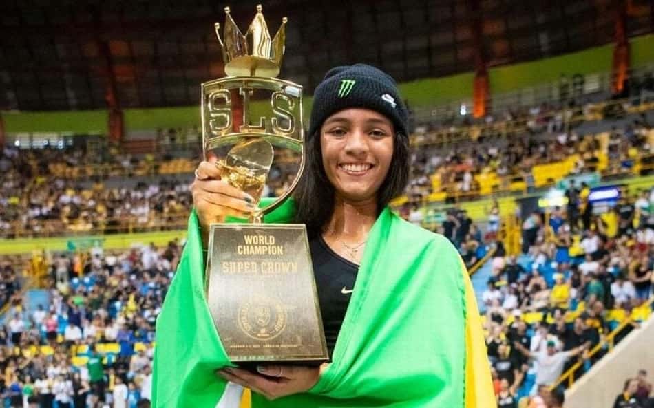 Rayssa Leal foi a primeira tricampeã do SLS