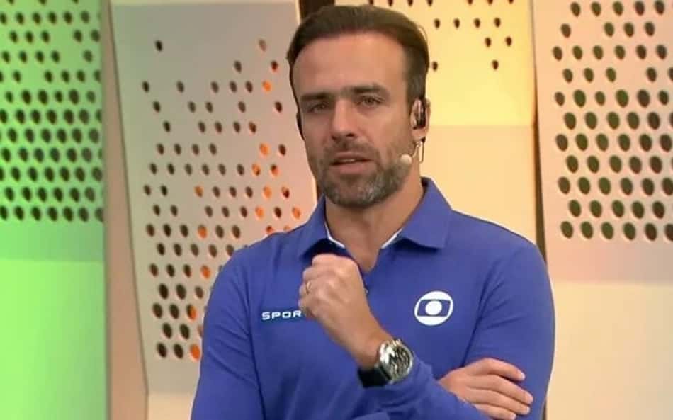 Roger Flores, comentarista da Globo (Foto: Reprodução)