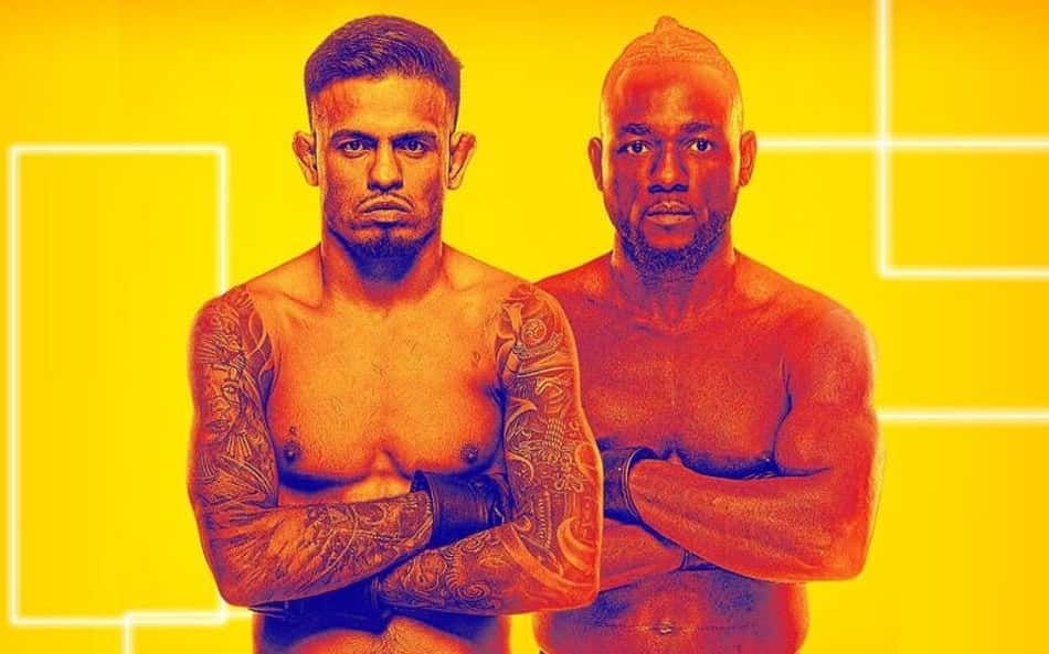 Post oficial para a luta principal do UFC Vegas 112 (Foto: Divulgação/UFC)