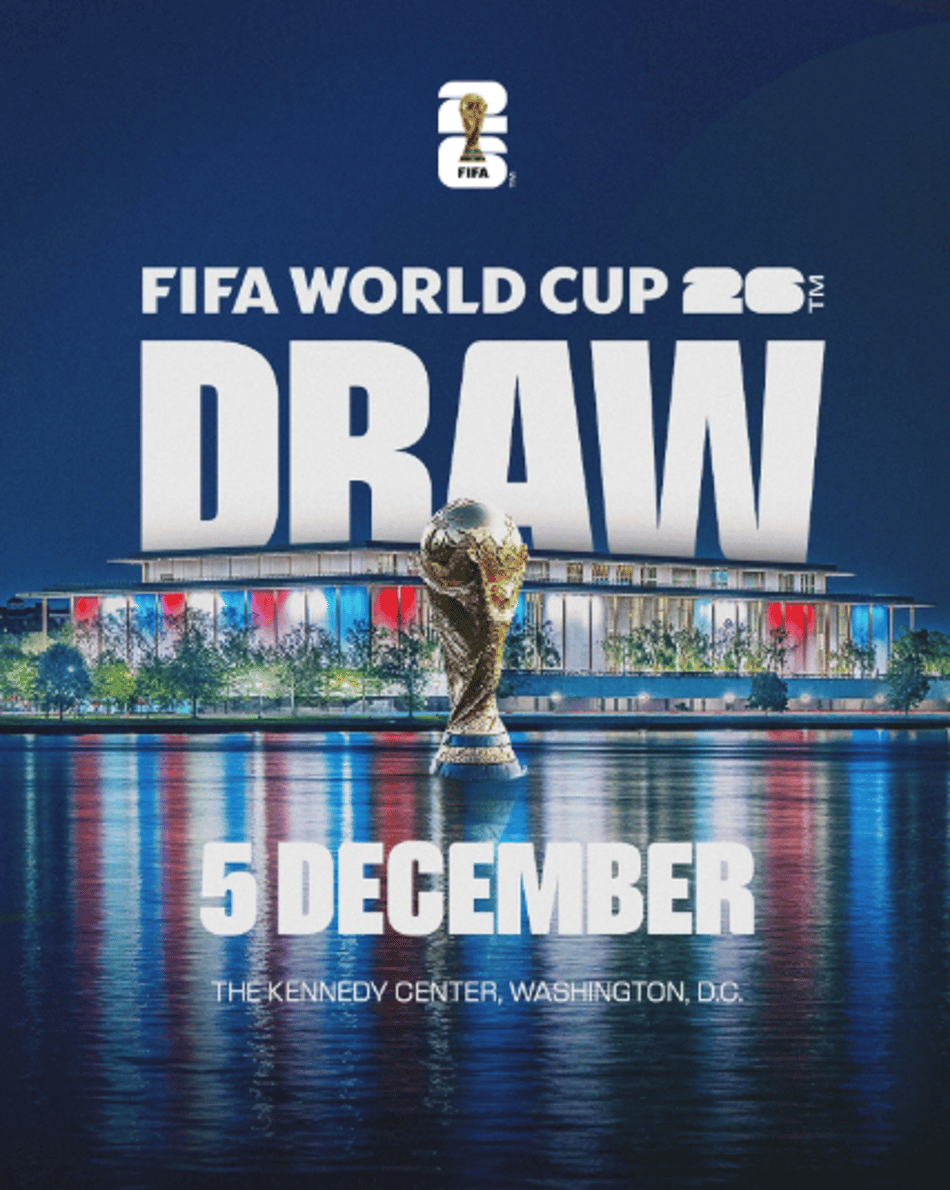 Sorteio dos grupos da Copa do Mundo será nesta sexta-feira (5)