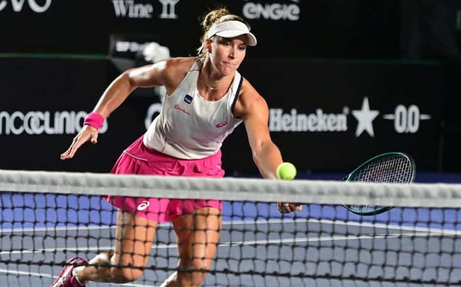 Bia Haddad em ação no SP Open (Foto: Divulgação/João Pires/Fotojump)