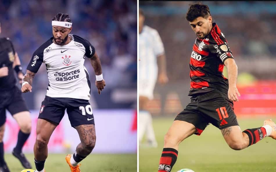 Com Copa à vista, Memphis e Arrascaeta travam duelo de camisas 10 na Supercopa Rei