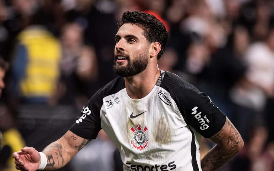 Yuri Alberto marcou dois gols no clássico (Foto: Guilherme Veiga/PxImages/GazetaPress)
