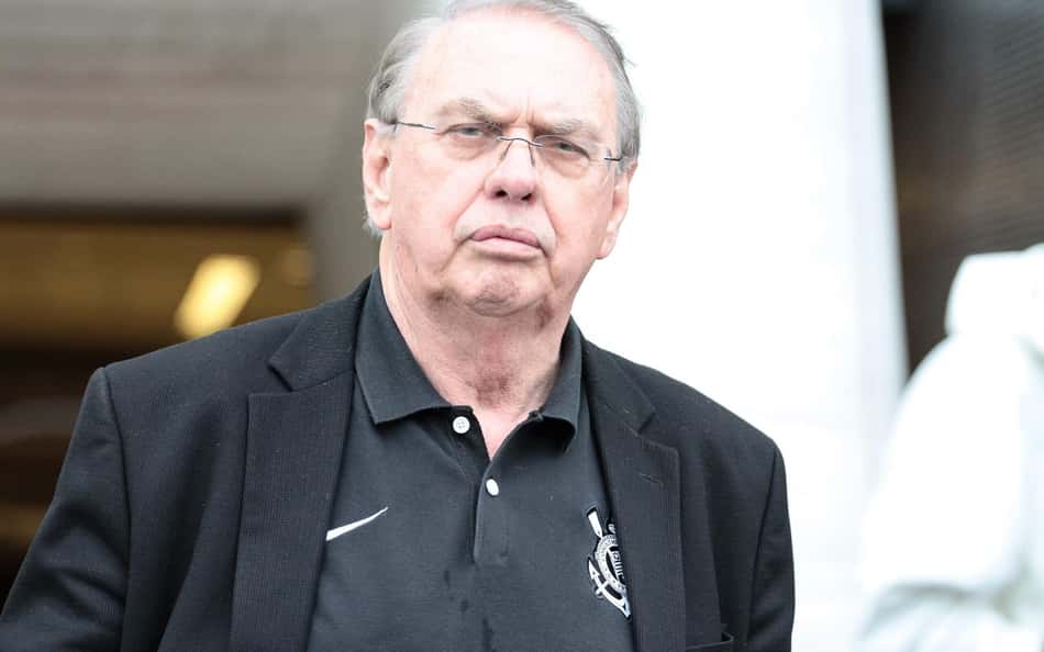 Osmar Stabile, presidente do Corinthians (Foto: Peter Leone/O Fotografico/Gazeta Press)