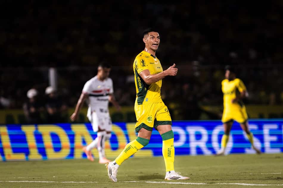 Mirassol x São Paulo pelo Campeonato Paulista (Foto: (Foto: Douglas Ribeiro/Agência F8/Gazeta Press)