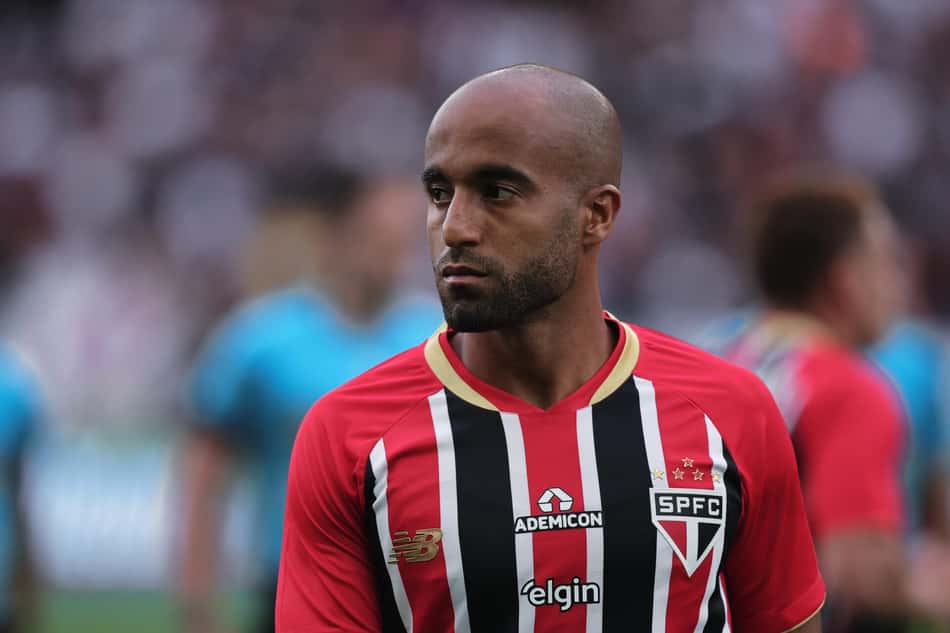 Lucas Moura, jogador do São Paulo