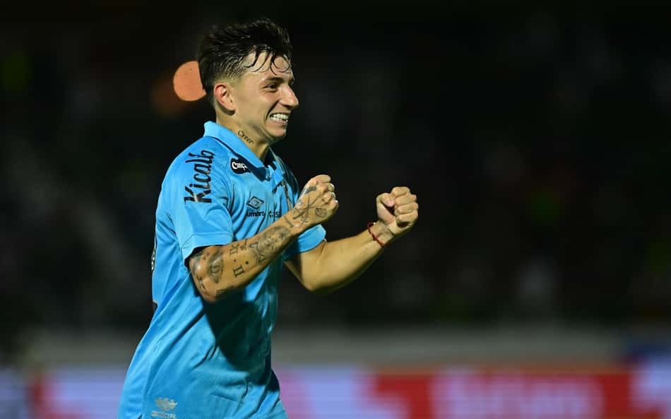 Barreal decide e Santos vence o Guarani, pela terceira rodada do Paulistão. (Foto: Eduardo Carmim/Photo Premium/Gazeta Press)