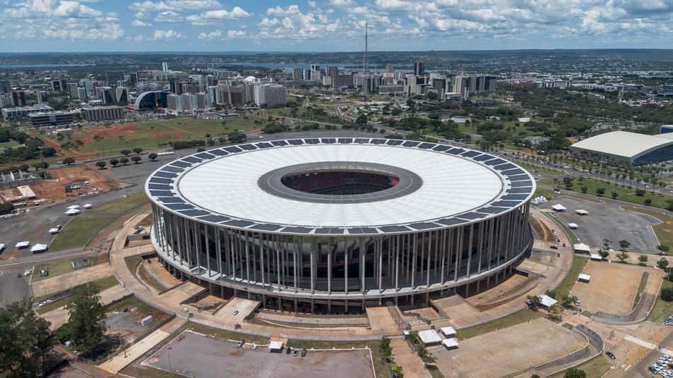 Mané Garrincha vai receber Flamengo x Corinthians (Foto: Miguel Pessoa/Código 19/Gazeta Press)