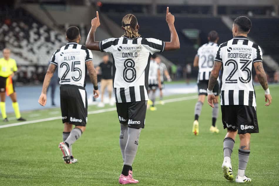 Danilo foi o destaque do Botafogo contra o Cruzeiro (Foto: Delmiro dos Santos Junior/Mochila Press/Gazeta Press)