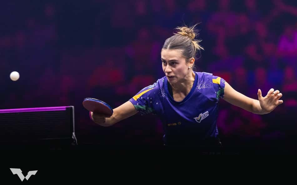 Veja os lances da derrota de Bruna Takahashi na estreia do WTT Champions de Doha