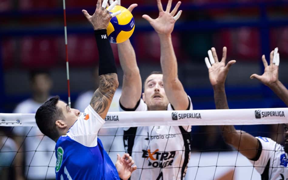 Cruzeiro x Praia Clube na Superliga Masculina (Foto: Agência i7/Sada Cruzeiro)