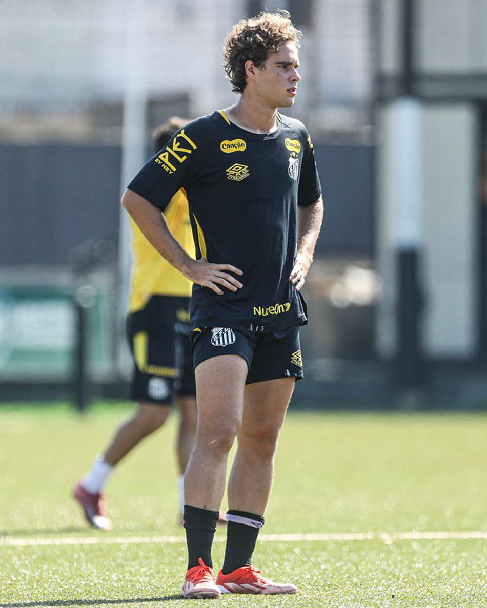 Bernado foi campeão do Paulista Sub-20 com o Santos na última temporada. (Foto: Reinaldo Campos/ Santos FC)