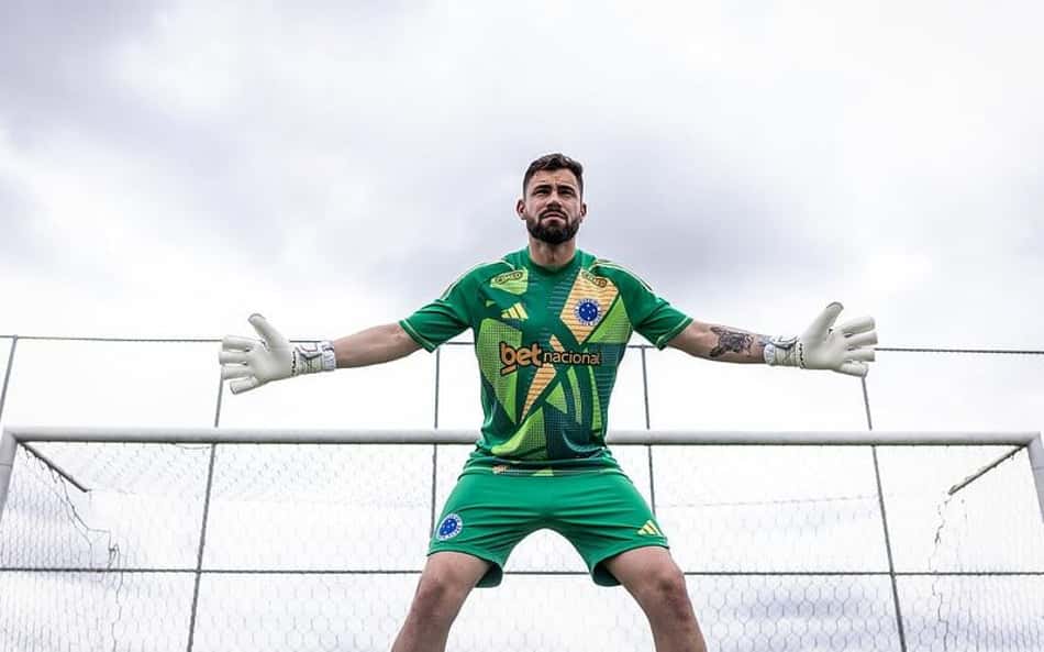 Matheus Cunha é o novo goleiro do Cruzeiro. (Foto: Gustavo Aleixo/Cruzeiro)