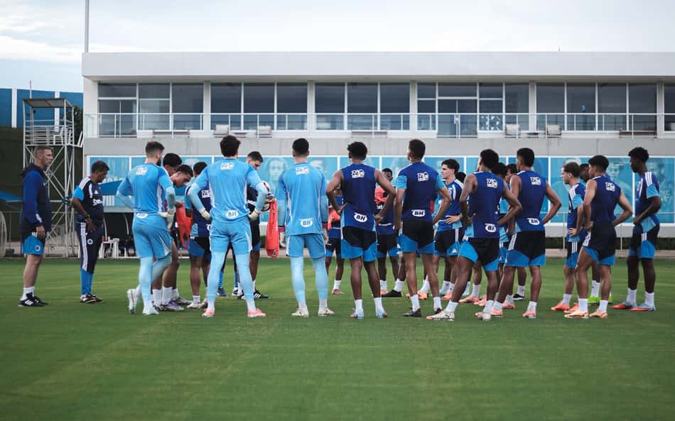 Time do Cruzeiro (Foto: Gustavo Aleixo/Cruzeiro)
