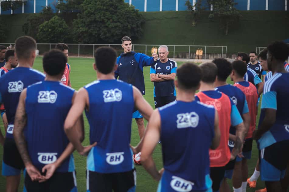 Treino do Cruzeiro na Toca II (Foto: Gustavo Martins/ Cruzeiro)