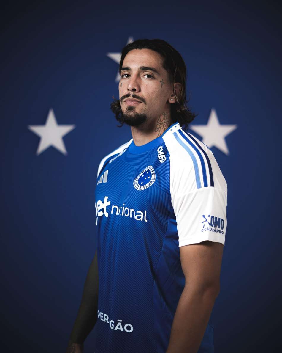 Chico da Costa, novo atacante do Cruzeiro (Foto: Gustavo Martins/Cruzeiro)