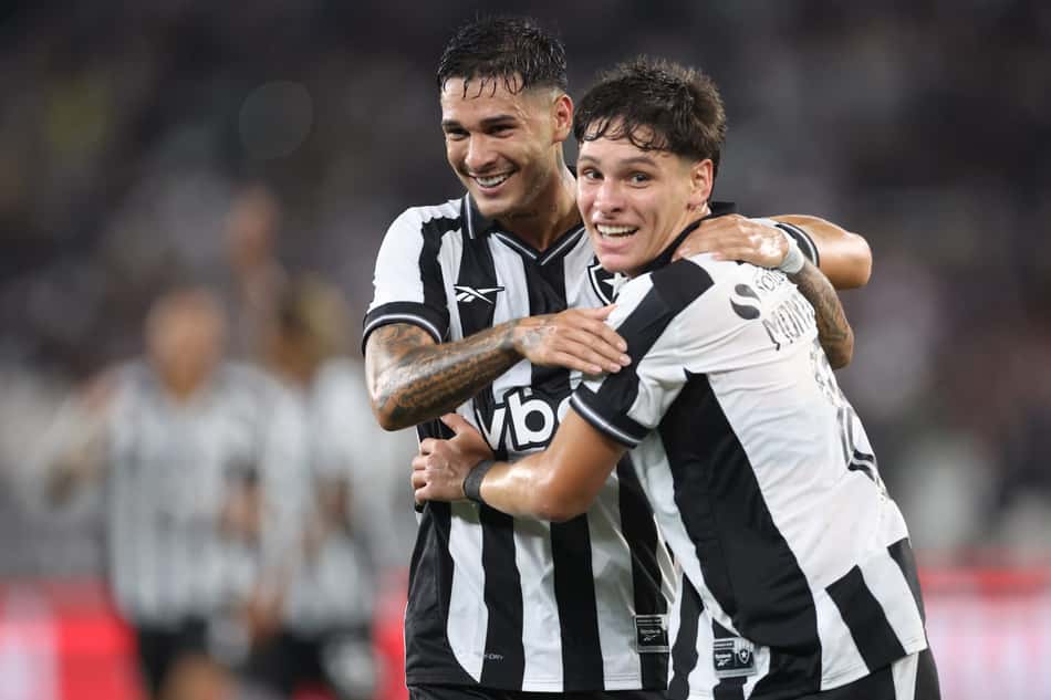 Montoro fez o gol do Botafogo contra o Volta Redonda (Foto: Vítor Silva/Botafogo)
