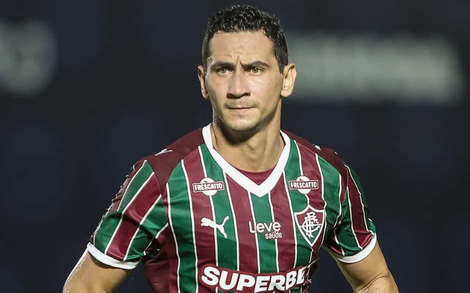 Ganso em ação pelo Fluminense contra o Nova Iguaçu (Foto: Lucas Merçon/ Fluminense FC)