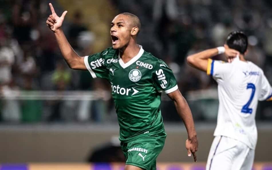 Eduardo Conceição, jogador do Palmeiras na Copinha