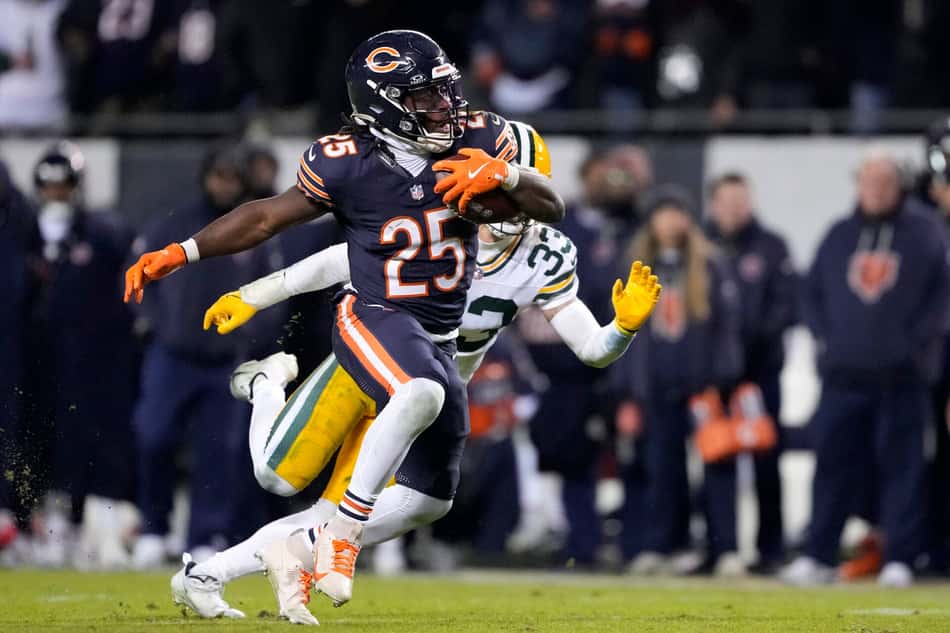 Partida de wild card playoffs da NFL entre Green Bay Packers x Chicago Bears (Foto: Patrick McDermott / GETTY IMAGES NORTH AMERICA / Getty Images via AFP)