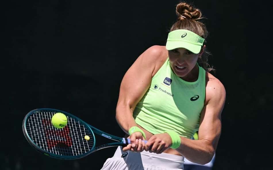 Veja o lance a lance da derrota de Bia Haddad no Australian Open