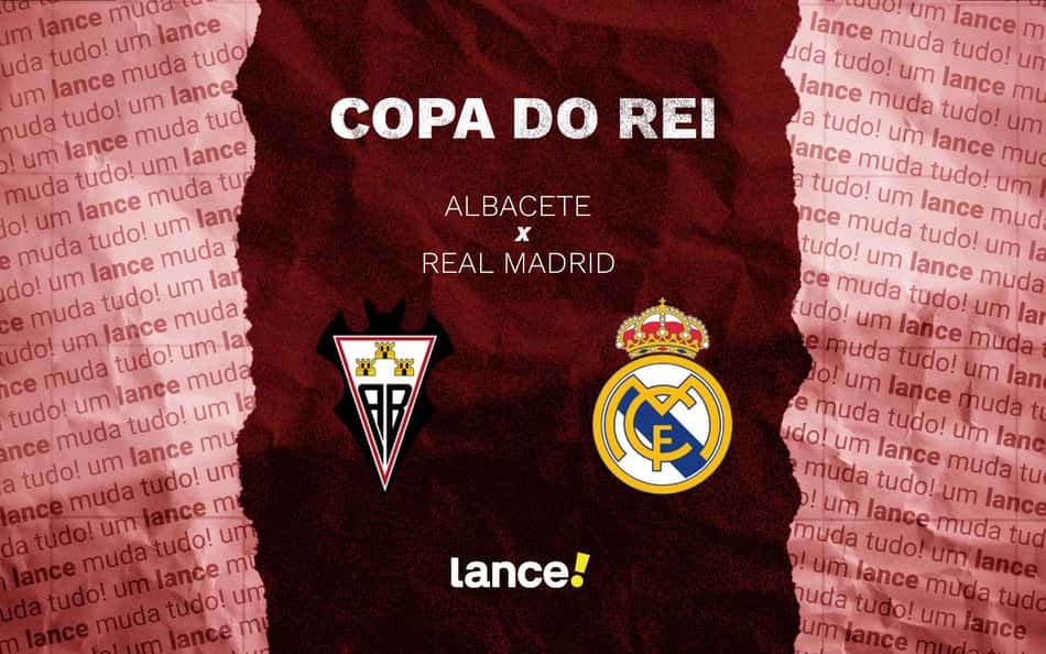 Albacete x Real Madrid: onde assistir e prováveis escalações do jogo pela Copa do Rei