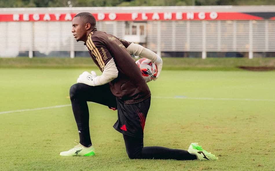 Andrew treino Flamengo