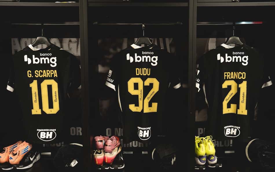 Atlético anuncia numeração para a temporada 2026 Foto: Pedro Souza / Atlético