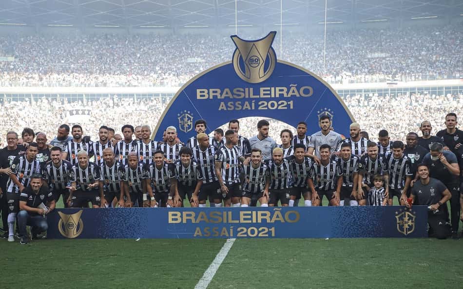 Atlético campeão brasileiro 2021 (Foto: Pedro Souza / Atlético)