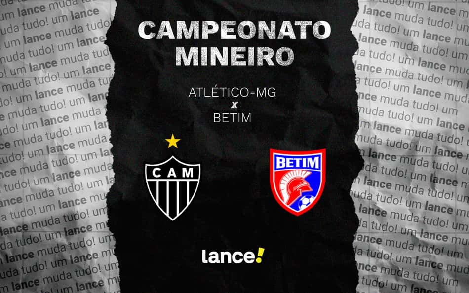 Atlético-MG x Betim: onde assistir, horário e escalações do jogo pelo Campeonato Mineiro 2026