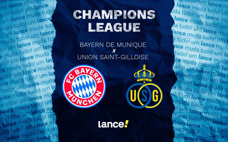 Bayern x USG pela 7ª rodada da Champions League (Arte: Lance!)