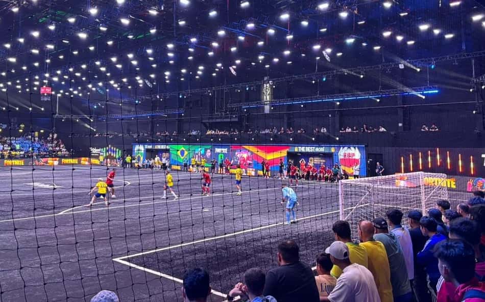 Brasil é goleado pela Espanha na estreia da Kings World Cup
